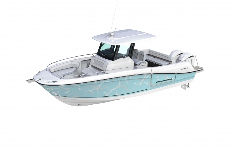 Jeanneau Cap Camarat 9 Center Console Serie 2 UUTUUS liikkuu kelillä kuin kelillä.