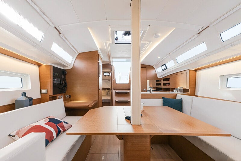 Jeanneau Sun Odyssey 380 modern sailboat